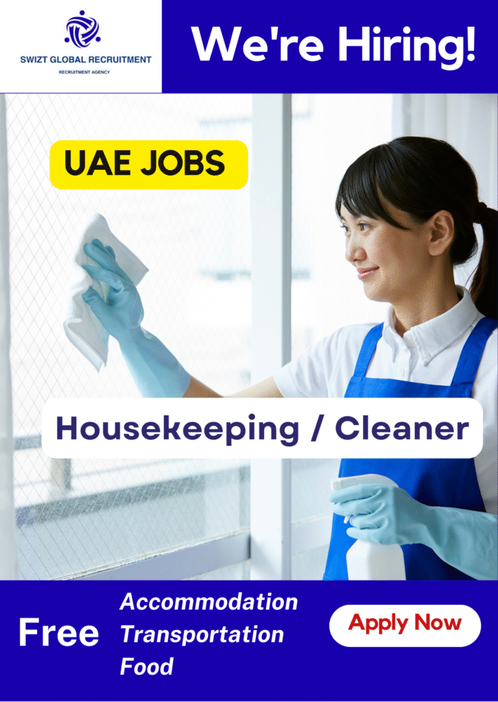 Housekeeping / Cleaner (UAE)